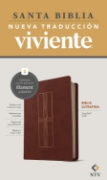 Imagen de Biblia ultrafina NTV, con Filament (SentiPiel, Cafe, Letra Roja)