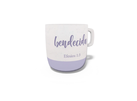 Imagen de Bendecida - Tazas Pastel