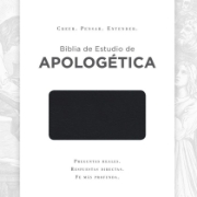 Imagen de Biblia de Estudio de Apologetica, negro imitacion piel