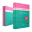 Imagen de Biblia RVR1960 Bolsillo Primor Fucsia/Rosa/Turquesa con flores