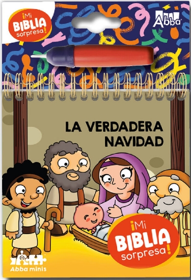 Imagen de La Verdadera Navidad. Colección Mi Biblia Sorpresa. Pinta con Agua