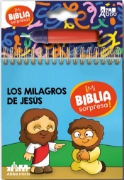 Imagen de Los milagros de Jesús. Colección Mi Biblia Sorpresa. Pinta con Agua