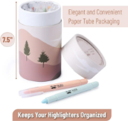 Imagen de Gel Highlighter Set, 16 Pack, Assorted Colors, Bible Highlighters No Bleed Gift Set