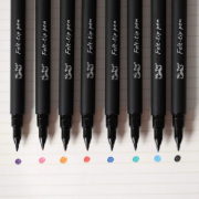 Imagen de Felt Tip Pens, Pens Fine Point, Pack of 8, Fast Dry, No Smear, Colored Pens