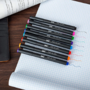 Imagen de Felt Tip Pens, Pens Fine Point, Pack of 8, Fast Dry, No Smear, Colored Pens