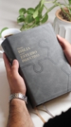 Imagen de NBLA, Nueva Biblia para el estudio inductivo, Interior a dos colores, Leathersoft, Gris, Comfort Print