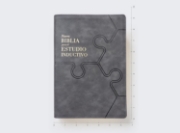 Imagen de NBLA, Nueva Biblia para el estudio inductivo, Interior a dos colores, Leathersoft, Gris, Comfort Print