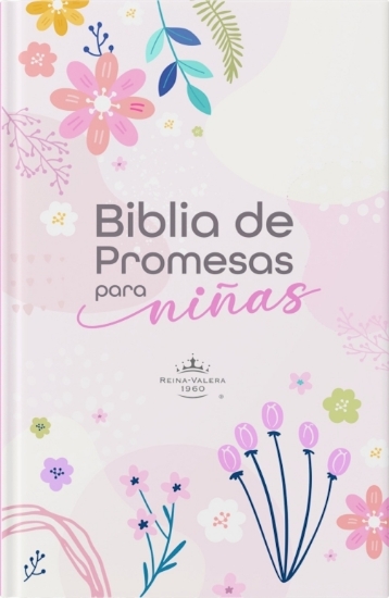 Imagen de Biblia de promesas RVR1960 para niñas - Rosa - Tapa dura