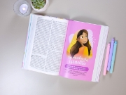 Imagen de Biblia de promesas RVR1960 para niñas - Rosa - Tapa dura
