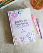 Imagen de Biblia de promesas NTV para niñas - Violeta - Tapa dura