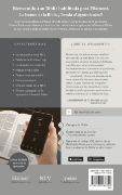 Imagen de Biblia manual NTV, letra grande con Filament (SentiPiel, Azul oscuro, Letra Roja)