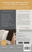 Imagen de Biblia compacta NTV, letra gigante con Filament (SentiPiel, Turquesa floral, Letra Roja)