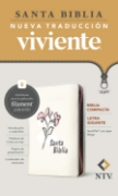 Imagen de Biblia compacta NTV, letra gigante de zíper con Filament (SentiPiel, Beige, Letra Roja)