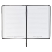 Imagen de Be Strong in the Lord Black and Gray Lion Faux Leather Journal - Ephesians 6:10