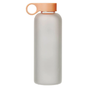 Imagen de Walk by Faith Peach Floral Water Bottle - 2 Corinthians 5:7