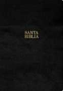 Imagen de RVR 1960 Biblia letra supergigante edición 2023, negro piel fabricada con índice