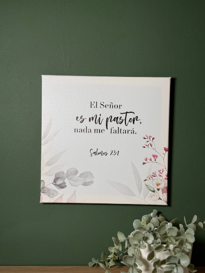 Imagen de Cuadro canva | El Señor es mi pastor