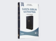 Imagen de NBLA, Santa Biblia, Ultrafina, Letra grande, Leathersoft, Negro, Palabras de Jesús en rojo, con cierre