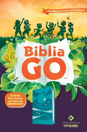 Imagen de Biblia GO para niños NTV (SentiPiel, Verde azulado)
