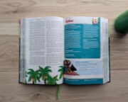 Imagen de Biblia GO para niños NTV (SentiPiel, Verde azulado)