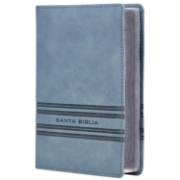 Imagen de NBLA, Santa Biblia, Edición versificada, Tamaño bolsillo, Leathersoft, Gris, Palabras de Jesús en rojo, Comfort Print