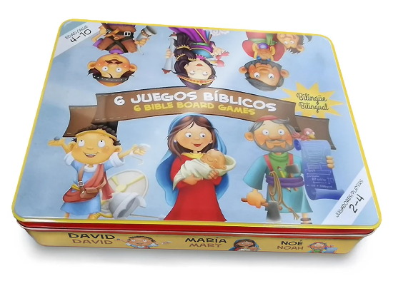 Imagen de Multijuego Bíblico (con 6 juegos) / Bible Multigame (with 6 games)