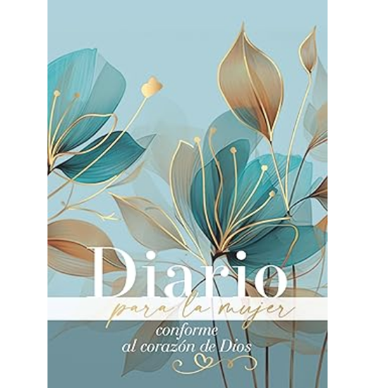 Imagen de Diario para la mujer conforme al corazón de Dios - Edición Pétalos