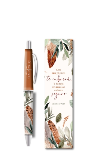 Imagen de Bolígrafo con Separador - Con sus plumas te cubrirá