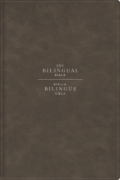 Imagen de ESV/NBLA, Bilingual Bible, Leathersoft, Grey/ ESV/NBLA, Biblia Bilingüe, Leathersoft, Gris