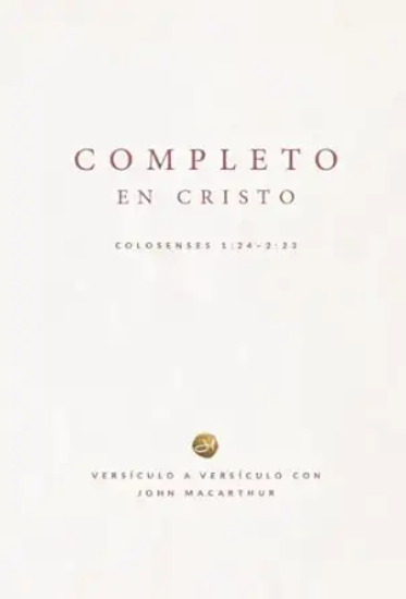 Imagen de Completo en Cristo