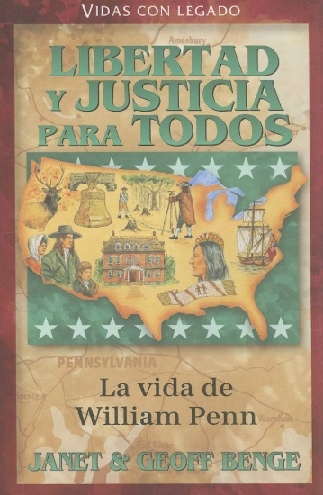 Imagen de Libertad y justicia para todos - La vida de William Penn