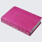 Imagen de RVR60, Biblia de estudio para la mujer, Leathersoft, Orquídea, Interior a color, Comfort Print: Verdad, esperanza y transformación para el corazón
