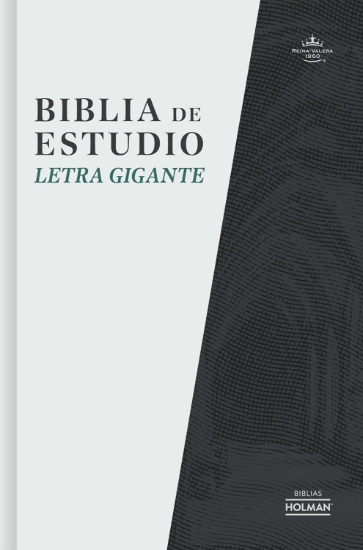 Imagen de RVR 1960 Biblia de estudio letra gigante, tapa dura