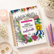Imagen de 100 devocionales para colorear: Harriett Beecher Stowe