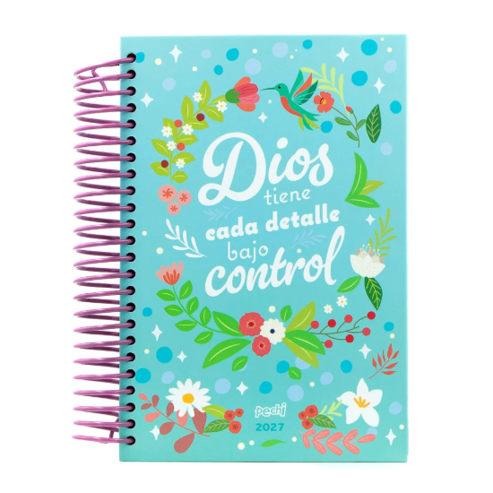 Imagen de Agenda Confiando en Dios, anillada