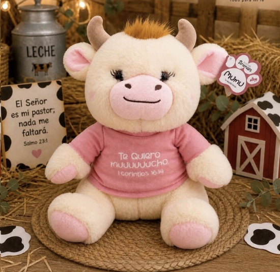 Imagen de Muñeco de Peluche - Vaca