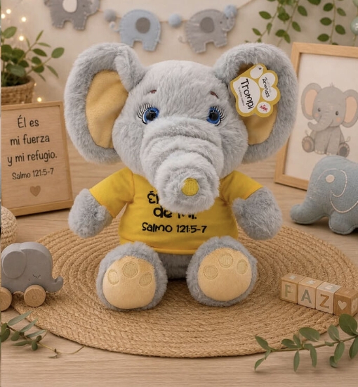 Imagen de Muñeco de Peluche - Elefante