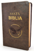Imagen de Biblia RVR1960 Obsequios y Premio Letra Grande Manual Moka Aguila