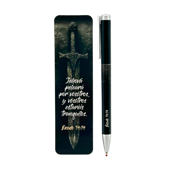 Imagen de Pack de Separador con Bolígrafo: Jehová peleará