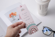 Imagen de Marcador de libro con ribbon. El amor todo lo puede