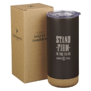 Imagen de Stand Firm in the Faith Espresso-brown Stainless Steel Tumbler - 1 Corinthians 16:13