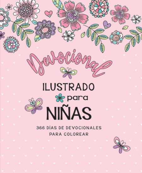 Imagen de Devocional ilustrado para niñas: 366 días de devocionales para colorear
