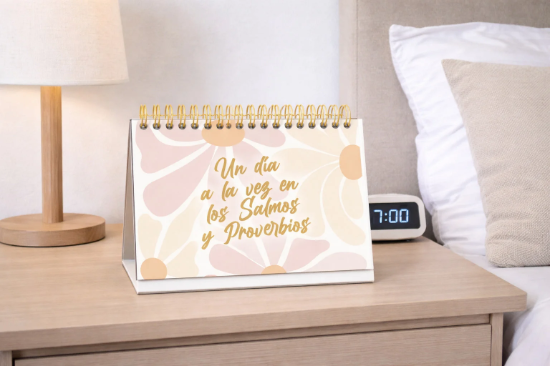 Imagen de Calendario Perpetuo de mesa - Un dia a la vez Salmos y Proverbios
