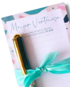 Imagen de Notepad y Boligrafo- Mujer Virtuosa