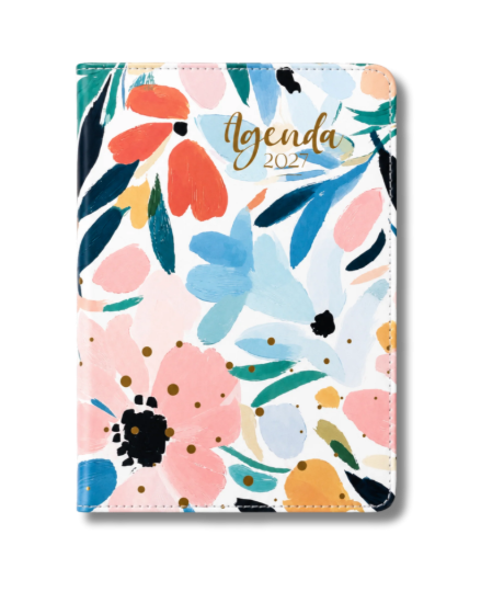 Imagen de Agenda 2027 | Floral Pastel Piel