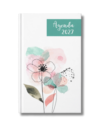 Imagen de Agenda Pocket 2027 | Flor