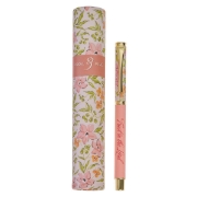 Imagen de Trust in the Lord Pink Floral Pen and Case Gift Set - Proverbs 3:5