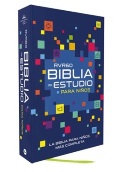 Imagen de RVR60 Biblia de estudio para niños, Tapa dura: La Biblia para niños más completa