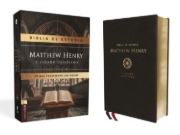 Imagen de RVR, Biblia de estudio Matthew Henry y legado cristiano, Leathersoft, Negro, Interior a dos colores, Comfort Print