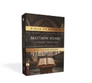 Imagen de RVR, Biblia de estudio Matthew Henry y legado cristiano, Leathersoft, Negro, Interior a dos colores, Comfort Print